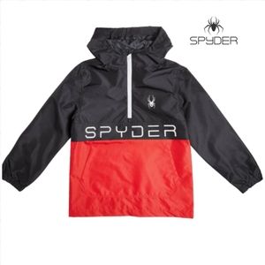 Spyder Triblock Popover Windbreaker Jacket